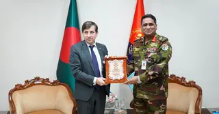 বাংলাদেশে নবনিযুক্ত ফ্রান্সের রাষ্ট্রদূত ও এএফডির পিএসওর সৌজন্য সাক্ষাৎ